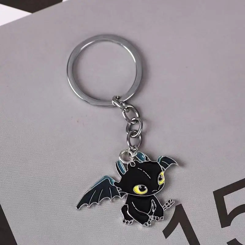 Mini Toothless Dragon Keychain