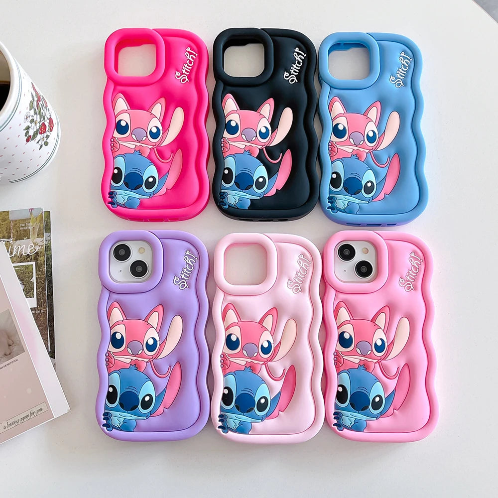 Stitch and Angel Phone Case