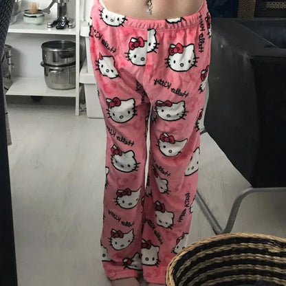 Hello Kitty Y2K Pajama Pants