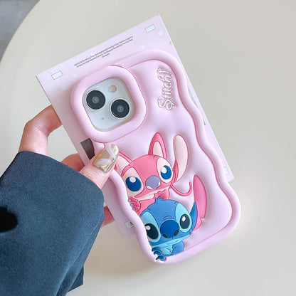 Stitch and Angel Phone Case