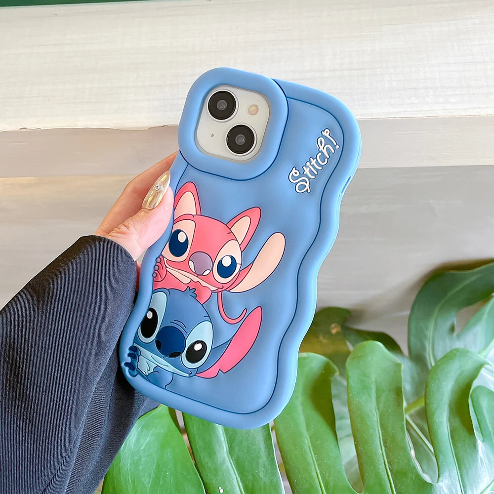 Stitch and Angel Phone Case