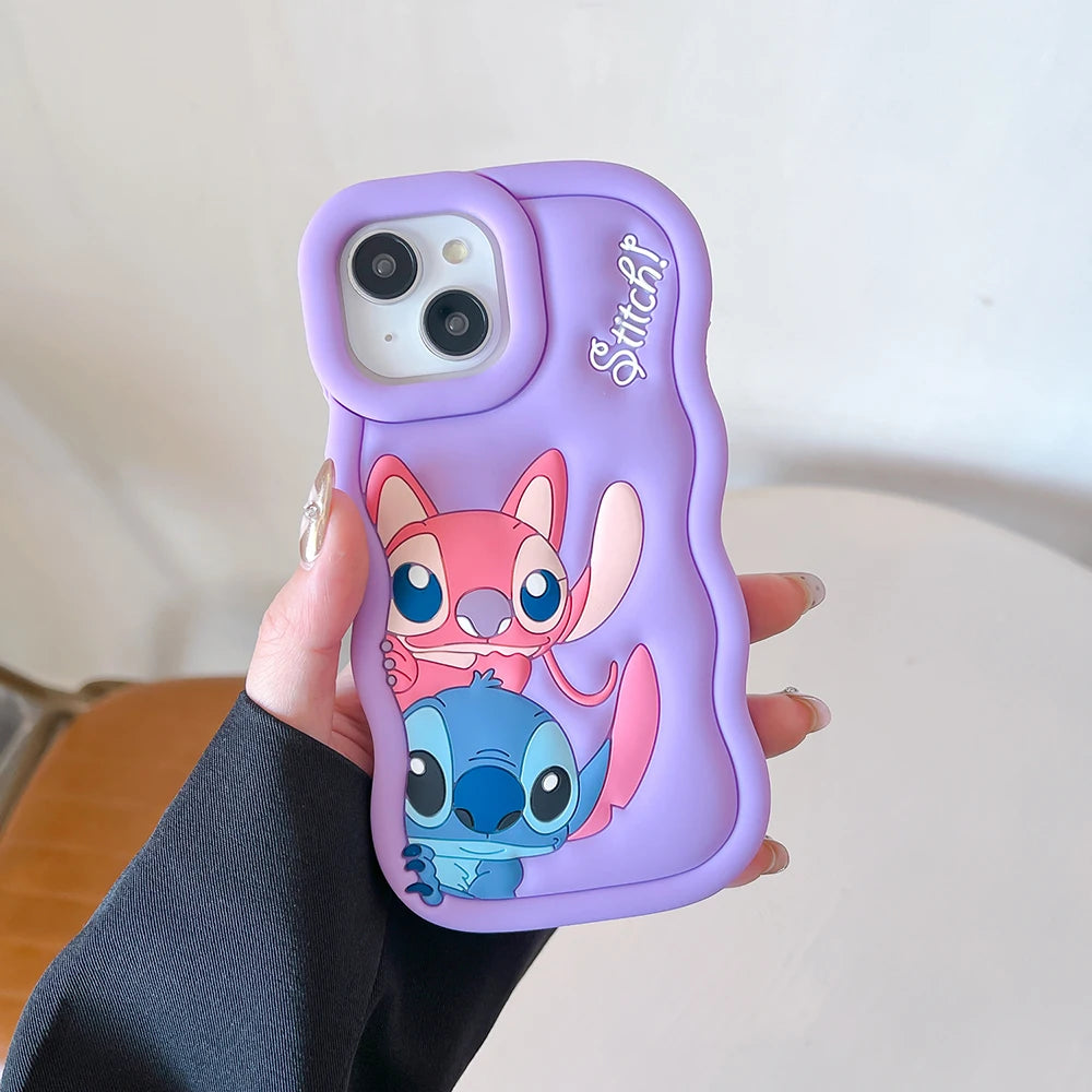 Stitch and Angel Phone Case