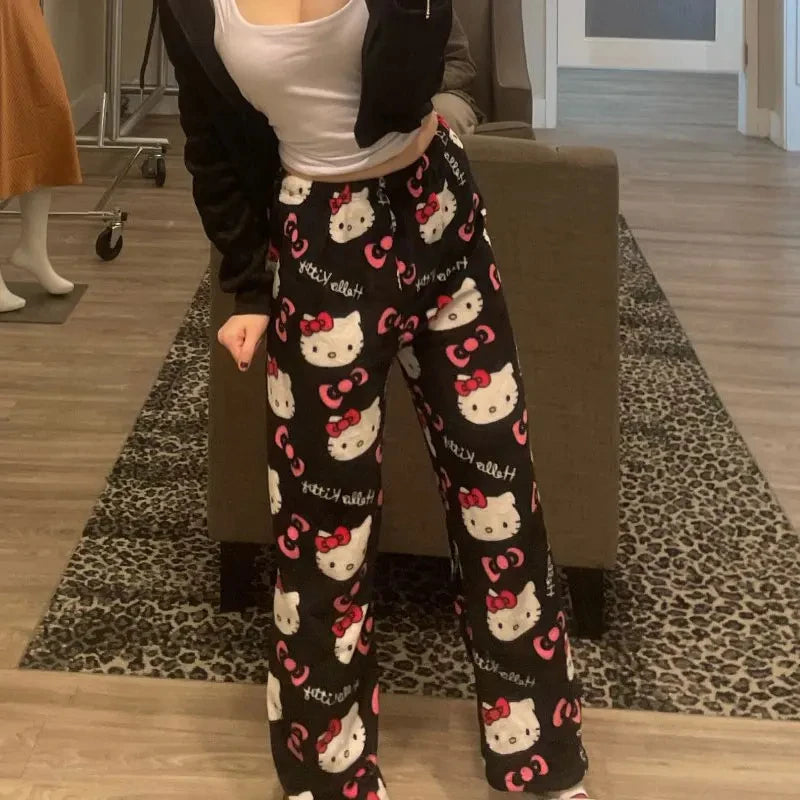 Hello Kitty Y2K Pajama Pants