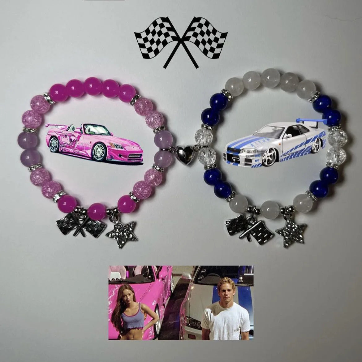 2pc Matching Couples Braclets