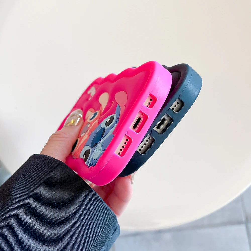 Stitch and Angel Phone Case