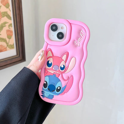 Stitch and Angel Phone Case