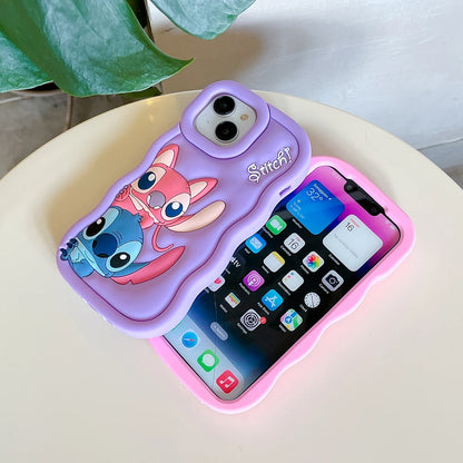 Stitch and Angel Phone Case