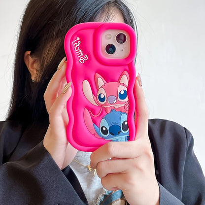 Stitch and Angel Phone Case