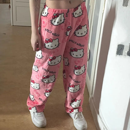Hello Kitty Y2K Pajama Pants
